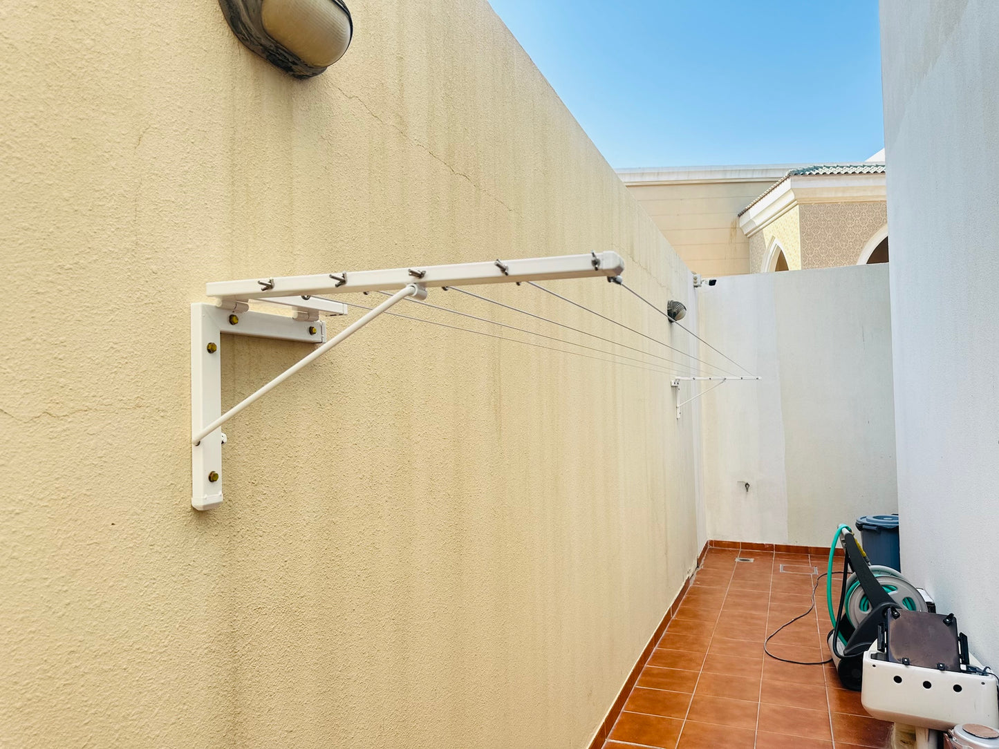 منشر الملابس قابل للطي